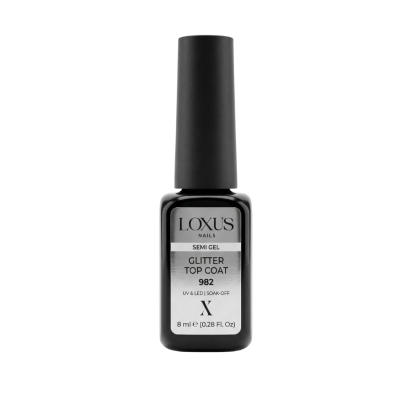 Loxus Nails Esmalte 982 Gliterr Top Coat